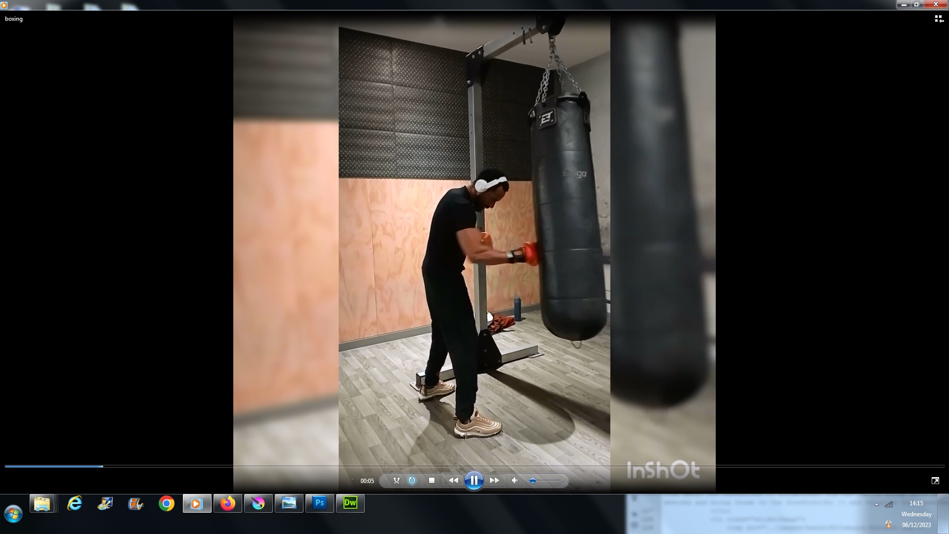 Boxing demonstration